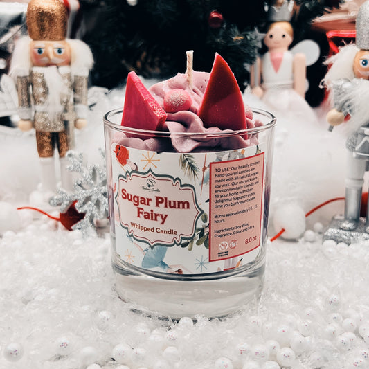 SUGAR PLUM FAIRY Whipped Candle