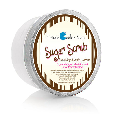 Roast My Marshmallow Sugar Scrub 5oz. - Fortune Cookie Soap