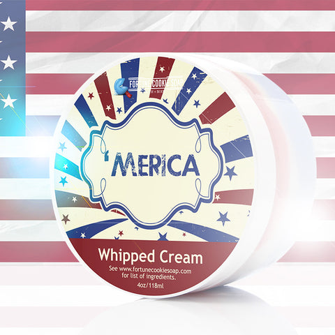 MERICA Whipped Cream - Fortune Cookie Soap
