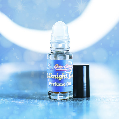 MIDKNIGHT ROSE Crystal Infused Roll On Perfume Oil