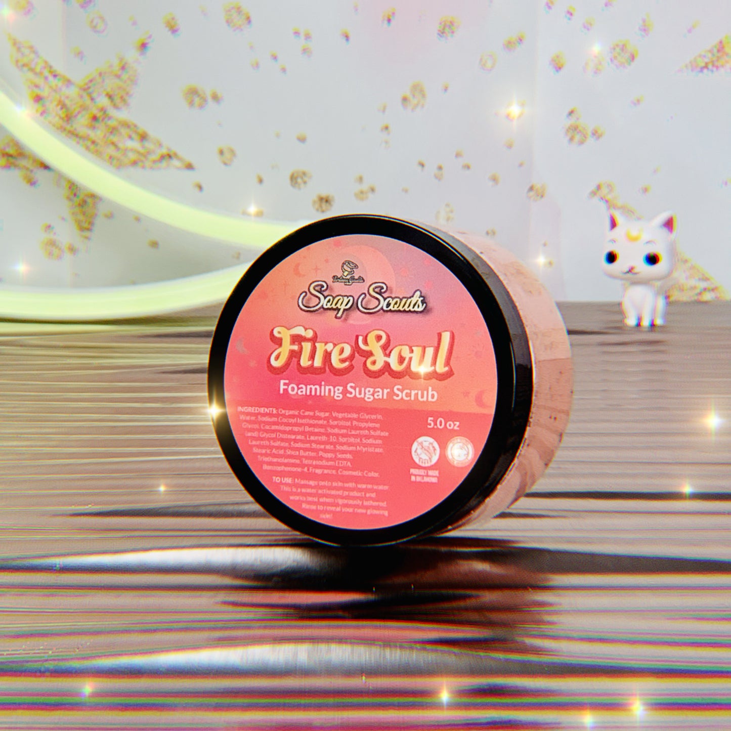 FIRE SOUL Foaming Sugar Scrub