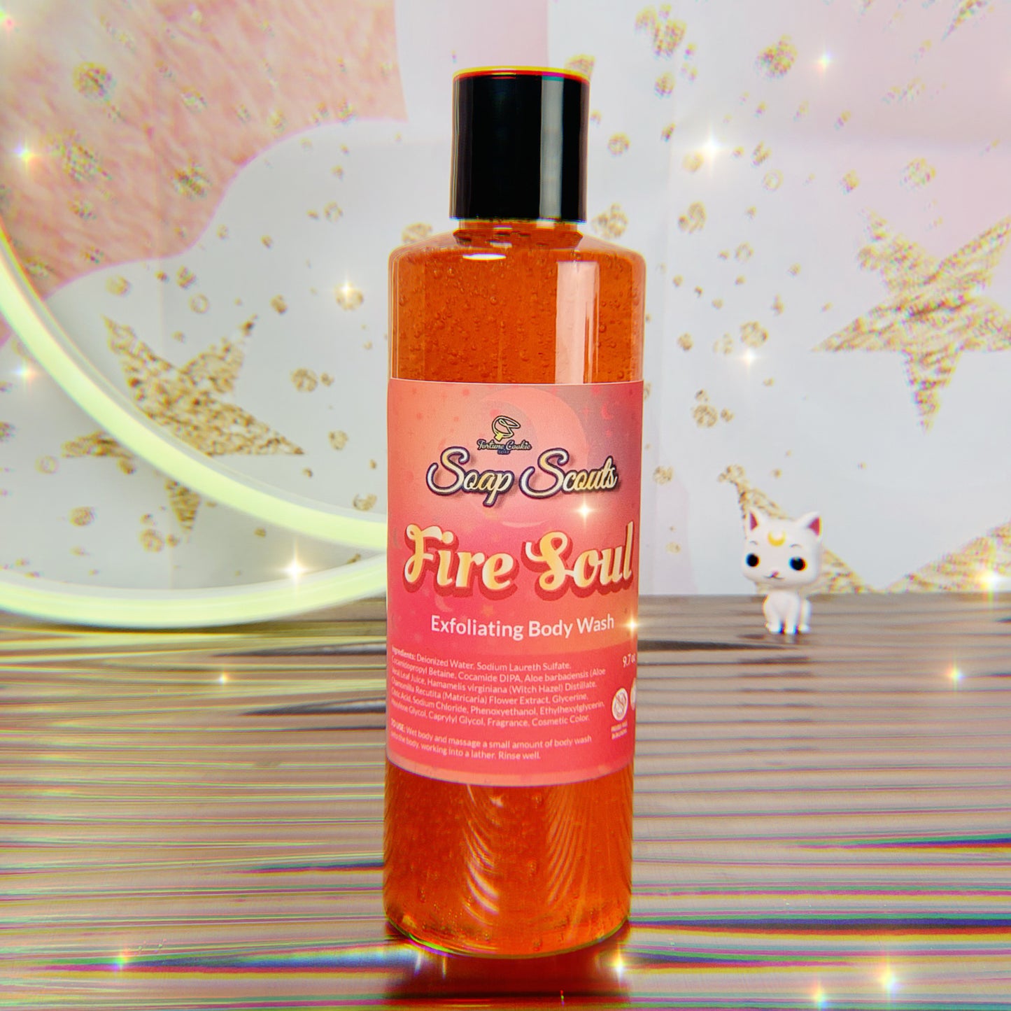 FIRE SOUL Exfoliating Body Wash