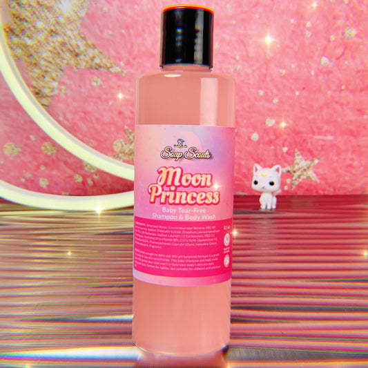 MOON PRINCESS Baby Tear-Free Shampoo & Body Wash