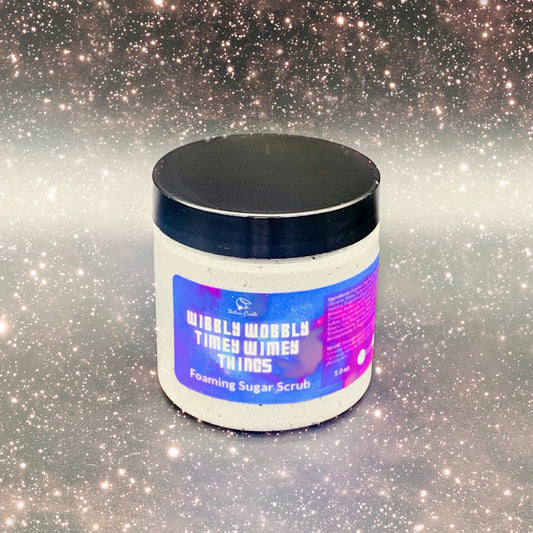 WIBBLY WOBBLY TIMEY WIMEY THINGS Foaming Sugar Scrub