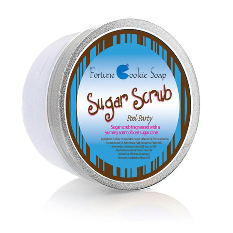 Pool Party Sugar Scrub - Fortune Cookie Soap