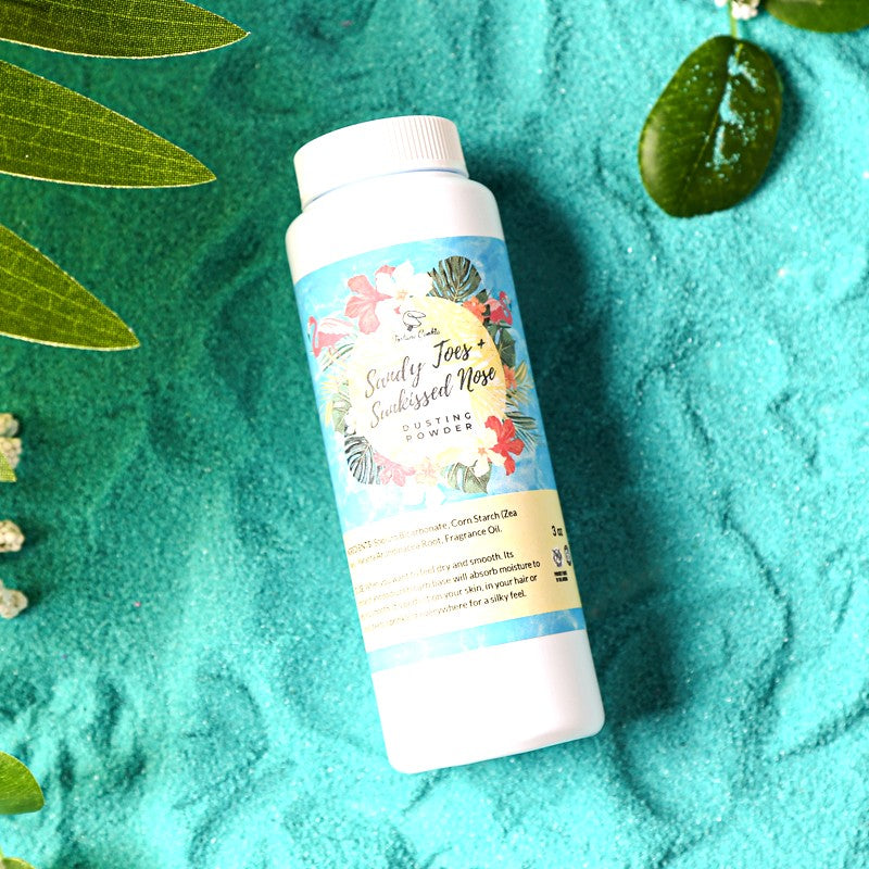 SANDY TOES + SUNKISSED NOSE Dusting Powder
