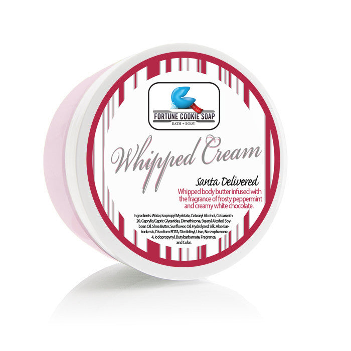 Santa Delivered Whipped Cream - Fortune Cookie Soap