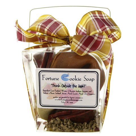 Itchy Scarf Bath Gift Set - Fortune Cookie Soap - 1
