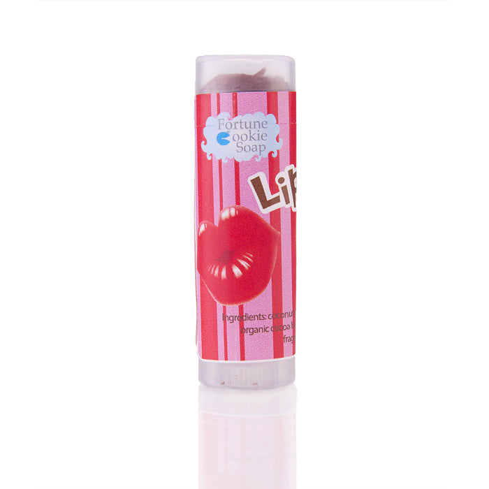 Sexual Chocolate Lip Balm .15 oz - Fortune Cookie Soap