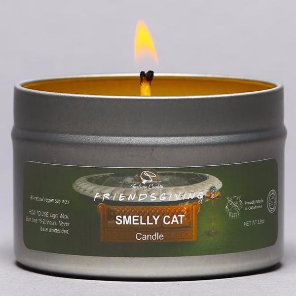 SMELLY CAT Hand Poured Soy Candle