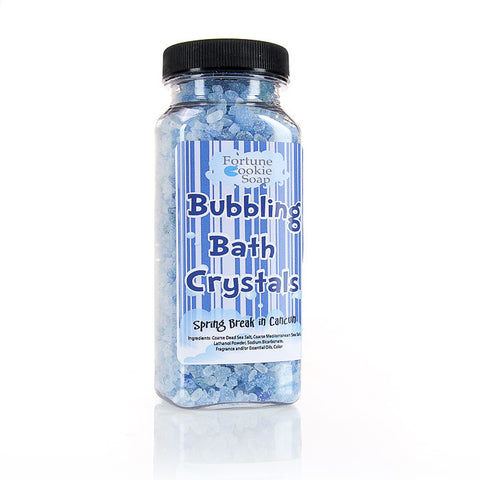 Spring Break In Cancun Bubbling Bath Crystals11 oz. - Fortune Cookie Soap