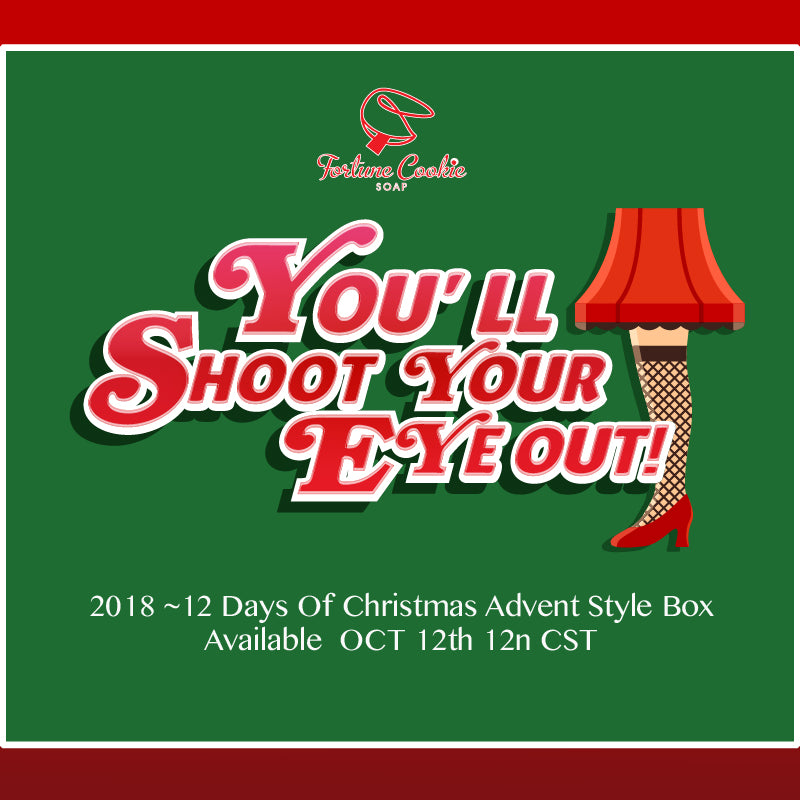 2018 ~ 12 Days of Christmas Advent Style Box ~ (US ONLY)