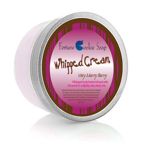 Very Merry Berry Body Butter 5.5oz. - Fortune Cookie Soap