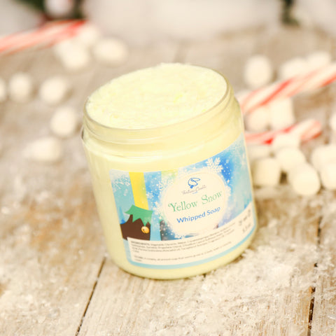 YELLOW SNOW Whipped Soap